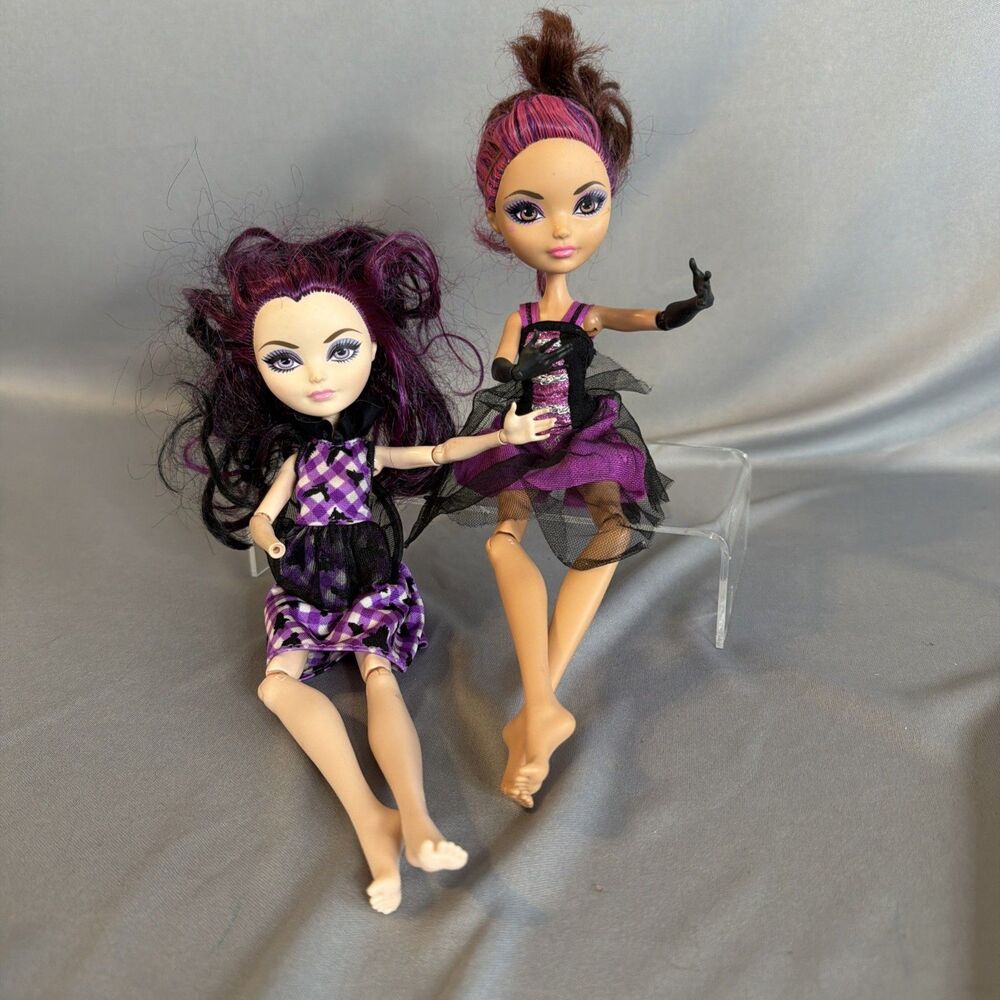 Ever After High Raven Queen & Briar Rose Dolls OOAK